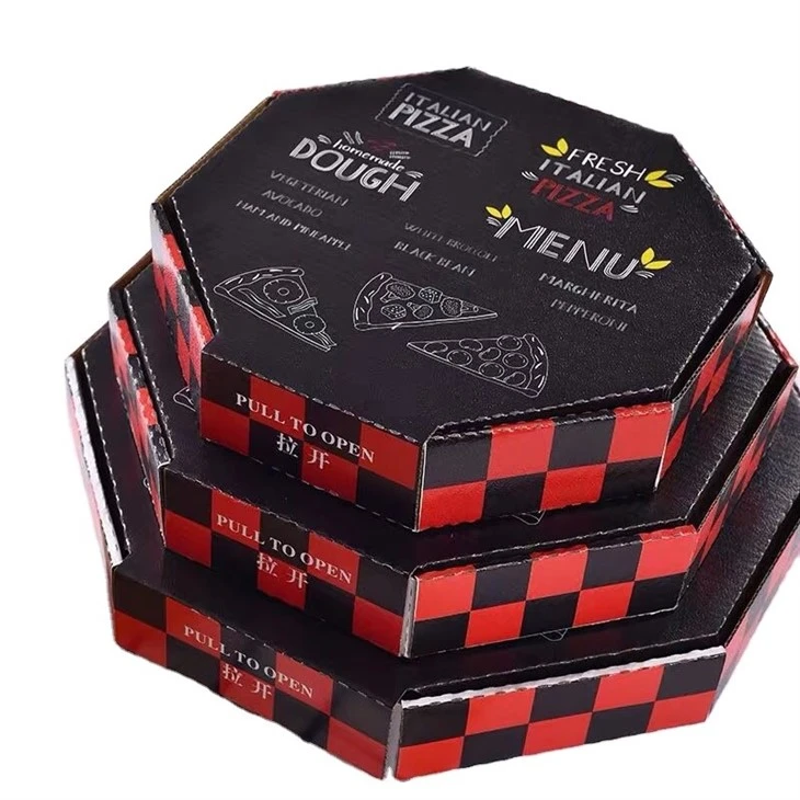 Custom Pizza Box Degradable Material