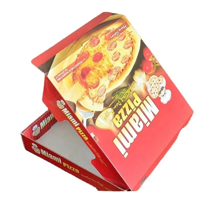 Customizable Recyclable Colorful Pizza Boxes