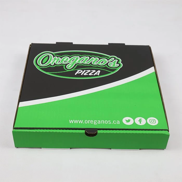 Caixa de embalagem de papel para pizza